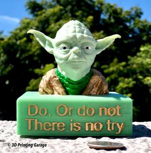 Base for Yoda Bust
