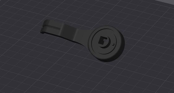 Audi A4 B9 Avant Trunk Storage Door Handle Knob