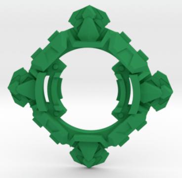BEYBLADE DRACIEL S | COMPLETE | PLASTIC GEN SERIES
