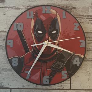 Deadpool Clock (Filament Painting)