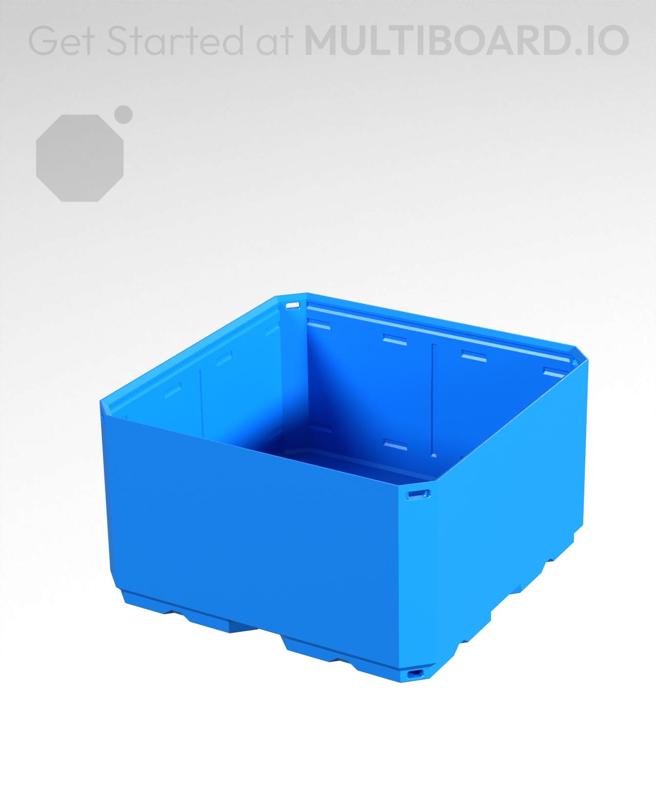 2x2x1 - Simple Walls - Multibin Shell