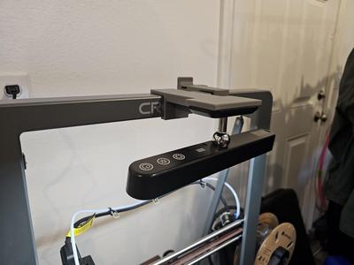 Center Mount Light Hangar for Ender 3 V3 Plus