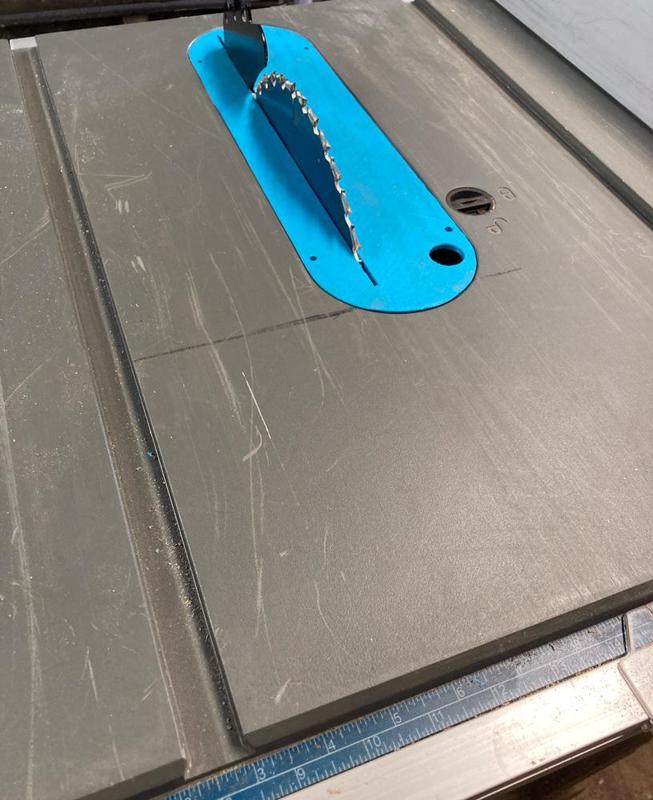 Zero Clearance Insert for Hercules 10" Table Saw
