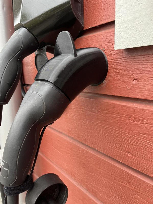 TYPE2 Cable / Connector bracket with hidden mounting