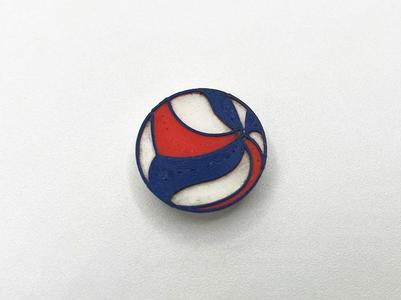 Molten NCAA Volleyball (Haikyuu Anime) Jibbit(s) for Crocs