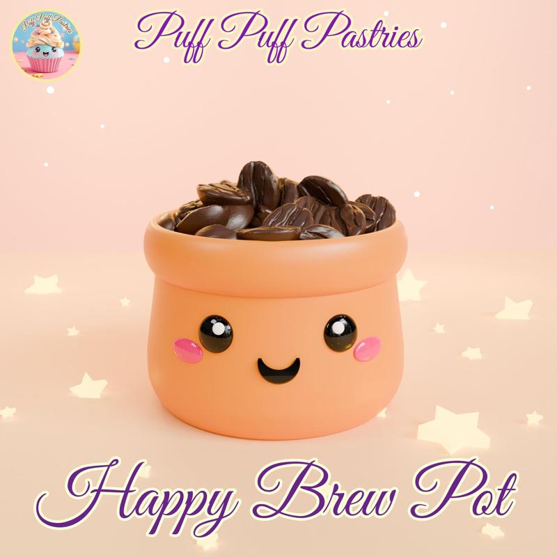 Kawaii Happy Brew Pot