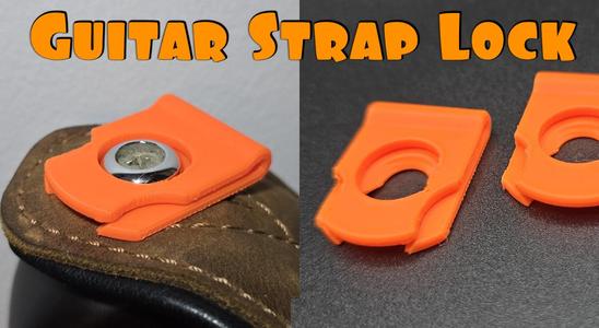 Guitar Strap Locking Clip
