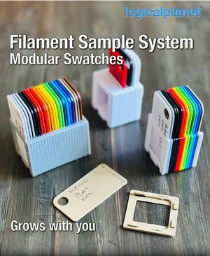 Modular Filament Swatch (Sample) System