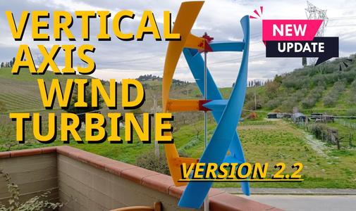 Vertical Axis Wind Turbine Project Aeolus V2.2