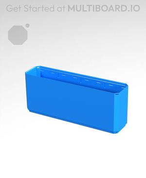4x1x1.5 - Simple Walls - Standard Click-In Multibin Shell Extension