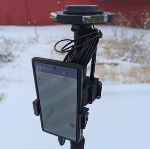 GPS Surveyors Stick Using RTK and F9P High Precision