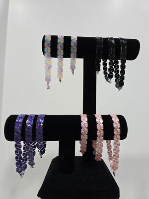 Infinity Bracelet, Earrings, Choker