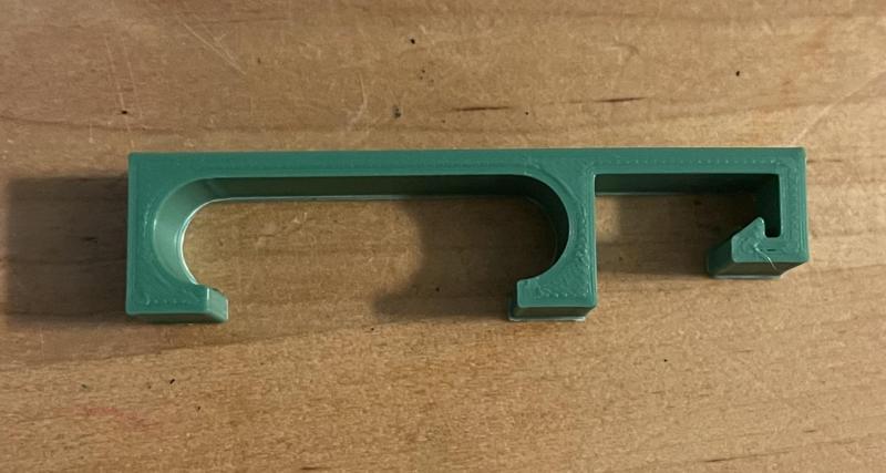 3D Printer Under Cabinet Light Adapter Clip