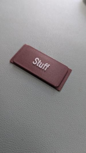 Labels for Ikea Helmer File Cabinet