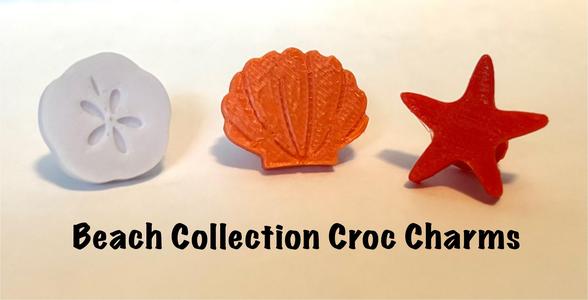 Beach Collection Croc Charms