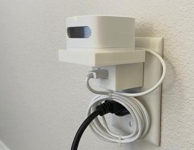 Amazon Air Quality Monitor outlet mount - holder