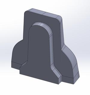 FITS blank plug STEP file