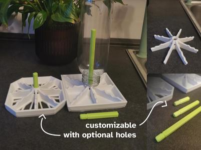 Customizable Bottle Drying Rack (5 variations)