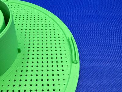 Bambu Reusable Spool with holes and clips