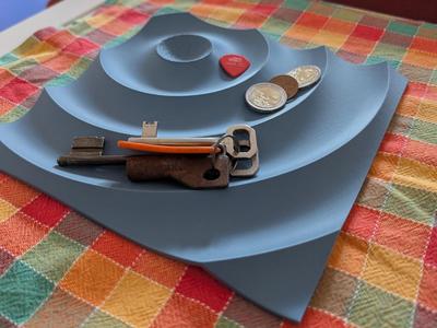 Wavy Pocket Tray