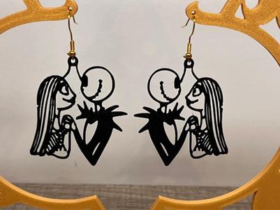 Earrings - Jack Skellington