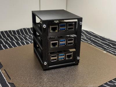 Raspberry Pi 4&5 / Rock 4 Compact Server Rack