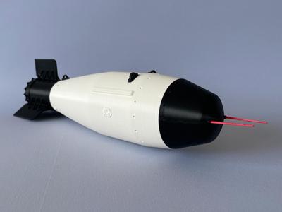 Tzar Bomba Replica Model