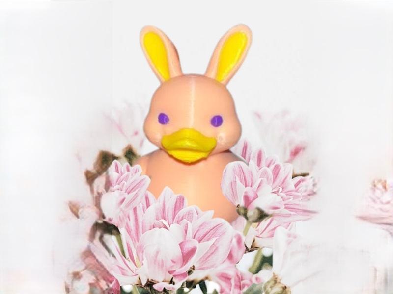 Easter Bunny Duck