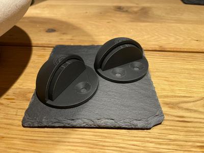 Door Stopper with Floor Mount (over-engineered)