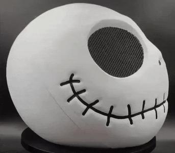 Jack Skellington Full Head Mask w/ Magnet Latch