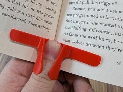 Single Hand Book Opener (Page Holder)