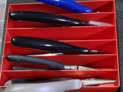 Simple Cutter and Plier Organizer