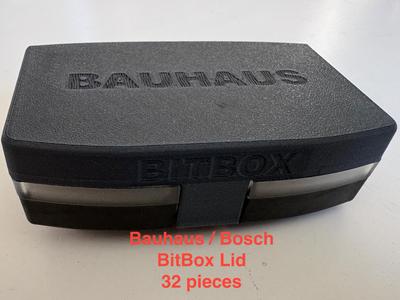 Bauhaus Bosch BitBox bit sets, 32 pieces