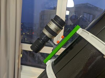 Astro Guider : C-Mount camera to Pentax K lens