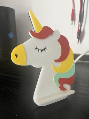 Unicorn phone stand