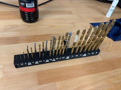 Drill Bit / Tap Organizer