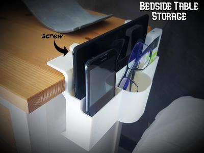 Bedside Table Storage