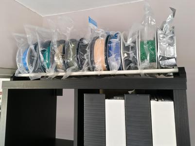 Kallax Filament Spool Holder
