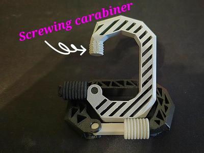 Screwing CARABINER