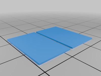 H0 HO 1:87 Solar Panels and Holder