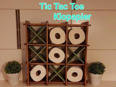 Toilet Paper Tic-Tac-Toe