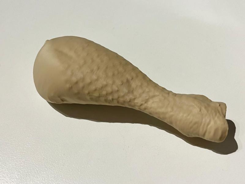 High detailed chicken leg // drumstick