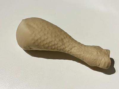 High detailed chicken leg // drumstick