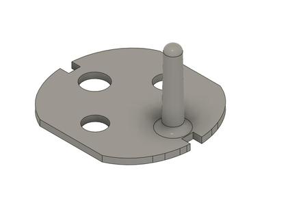 Security insertion plate/key schuko F/E - Updated 
