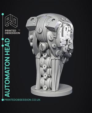 Automaton Head - Hell Divers 2 - Fan Art