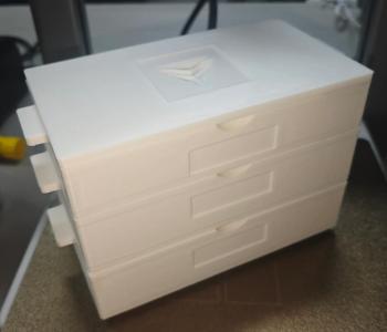 【Customizable Stackable Storage Box】Collection ver.1 - Three-layer stackable customizable storage box