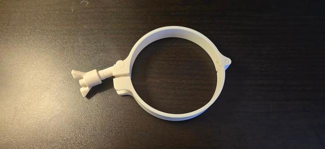 100mm Hinged Quick Band Clamp   