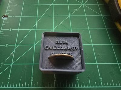 Aldi Emergency quarter - Gridfinity