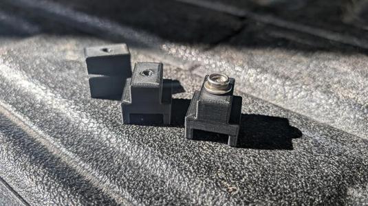 Toyota Softopper Snap Button Rail Insert   