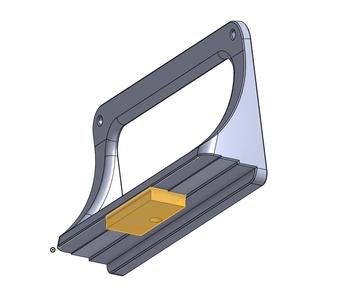 SV08 Screen mount enclosure-less adapter   